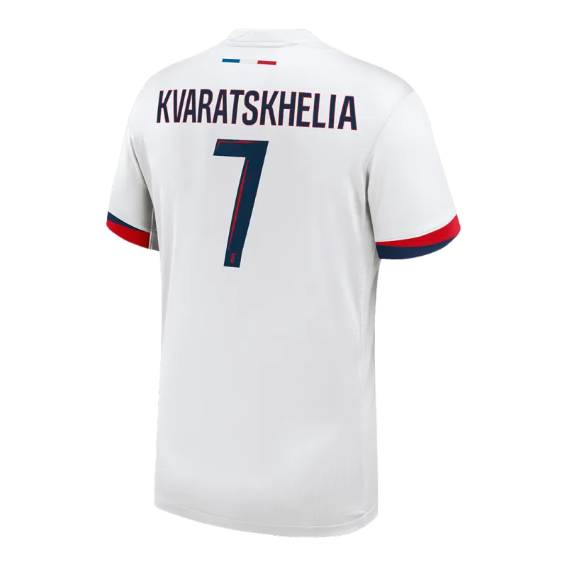 KVARATSKHELIA #7 PSG Away Soccer Jersey 2024/25