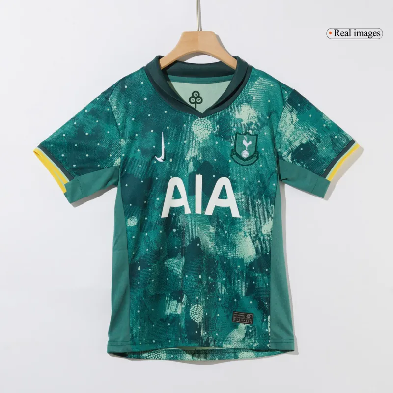 Tottenham Hotspur Third Away Kids Soccer Jerseys Kit 2024/25