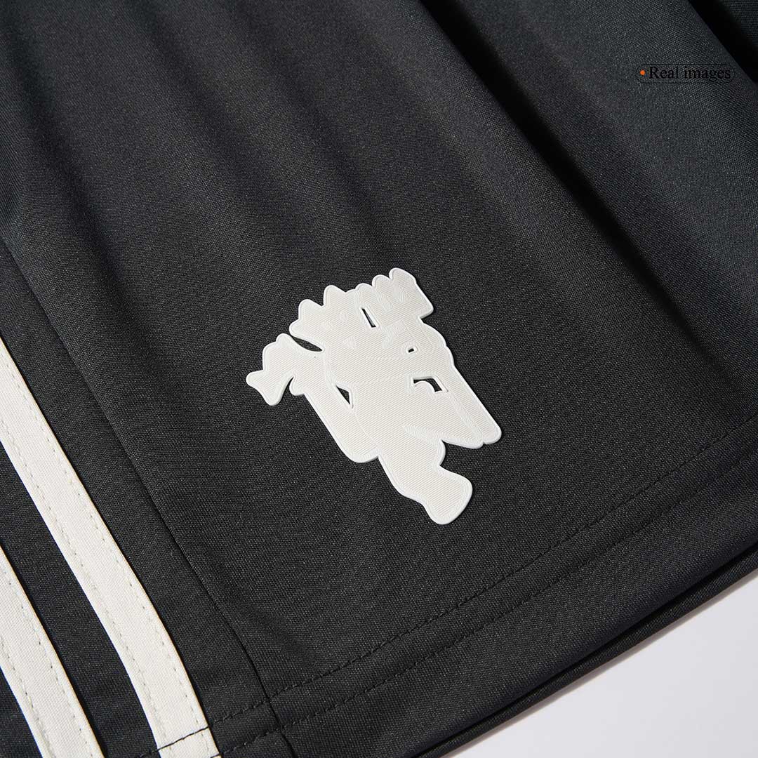 Manchester United Third Away Kids Soccer Jerseys Kit 2024/25