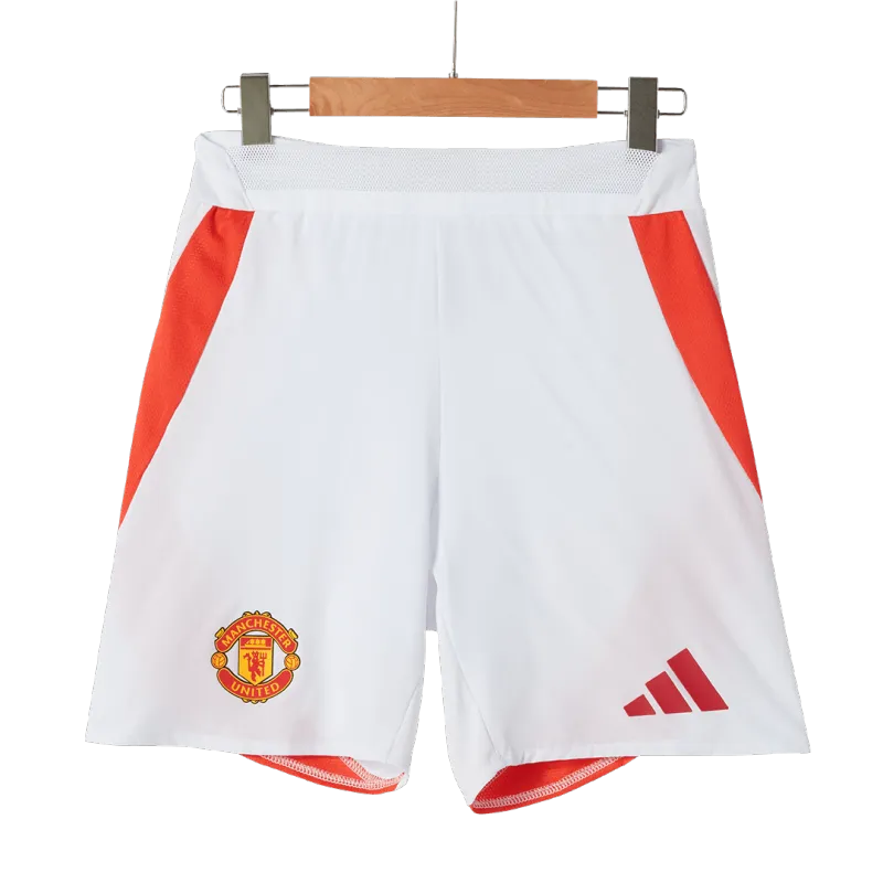Manchester United Home Authentic Soccer Shorts 2024/25