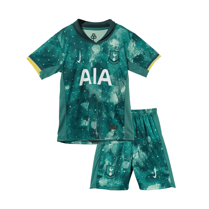 Tottenham Hotspur Third Away Kids Soccer Jerseys Kit 2024/25