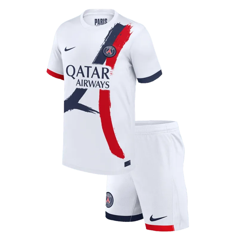 PSG Away Kids Soccer Jerseys Kit 2024/25