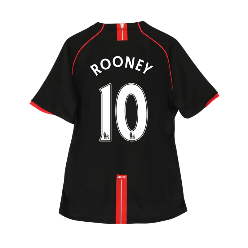 Vintage Soccer Jersey ROONEY #10 Manchester United Away 2007/08
