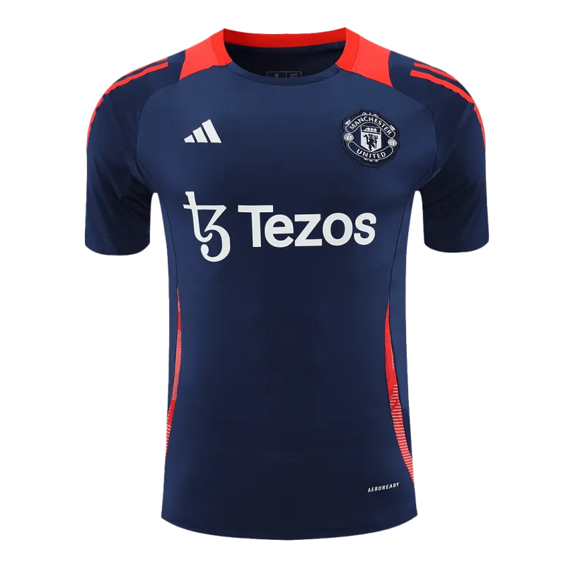 Manchester United Pre-Match Soccer Jersey 2024/25 Navy