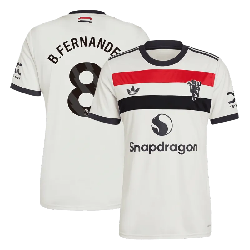 B.FERNANDES #8 Manchester United Third Away Soccer Jersey 2024/25