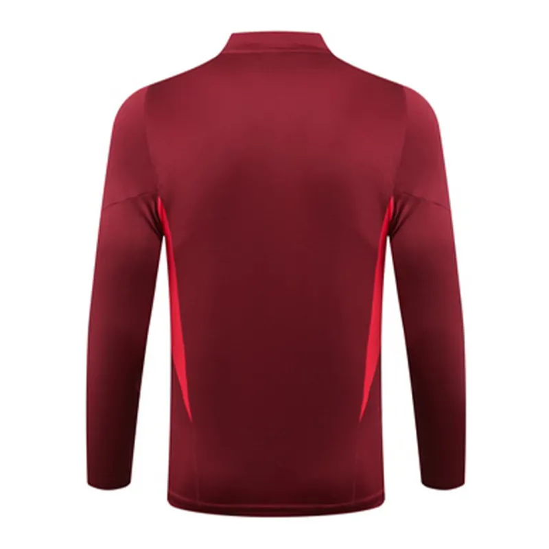 Manchester United 1/4 Zip Tracksuit 2023/24 Red