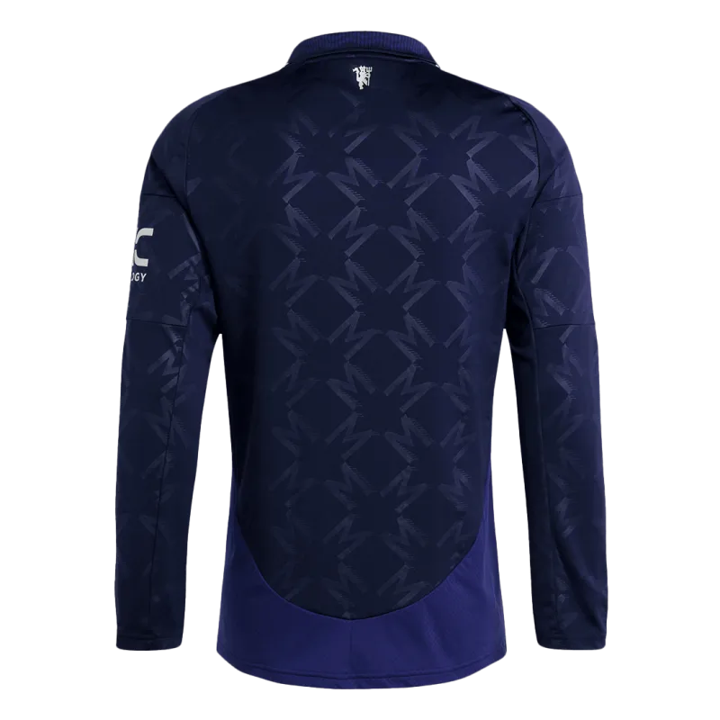 Manchester United Away Long Sleeve Soccer Jersey 2024/25