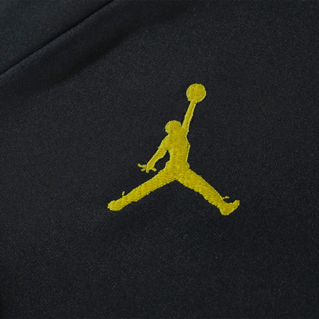 PSG 1/4 Zip Tracksuit 2023/24 Kids Black
