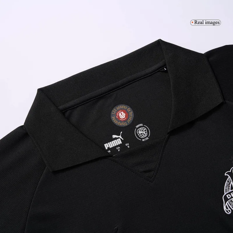 Marseille Goalkeeper Soccer Jersey 2024/25 Black   125th Anniversary