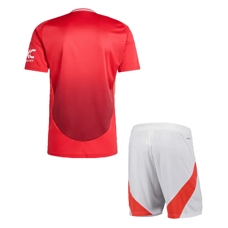 Manchester United Home Jerseys Kit 2024/25
