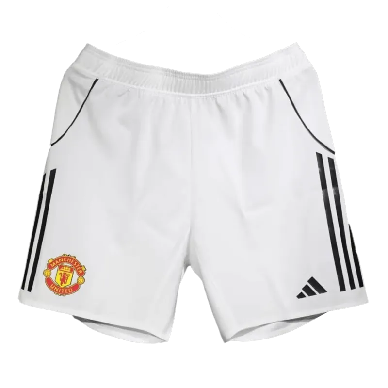 Manchester United Home Authentic Soccer Shorts 2025/26