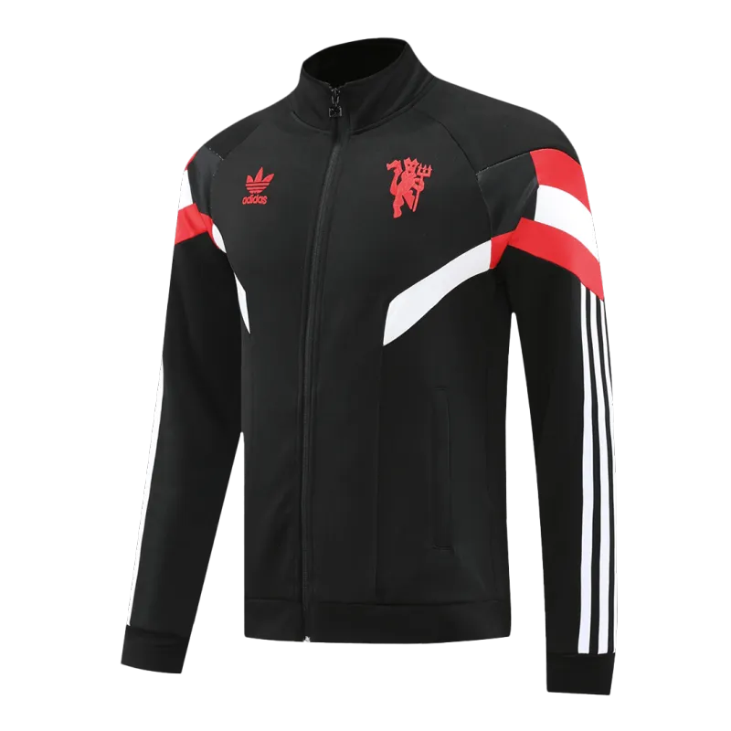 Manchester United Track Jacket 2024/25   Black