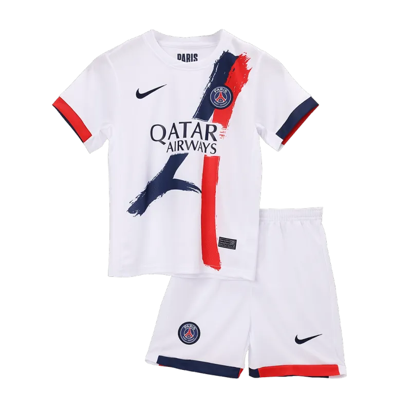 PSG Away Kids Soccer Jerseys Kit 2024/25