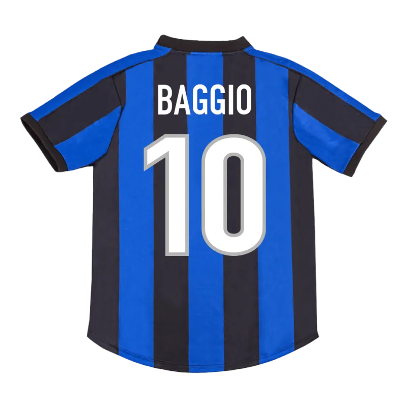 Vintage Soccer Jersey BAGGIO #10 Inter Milan Home 1999/00