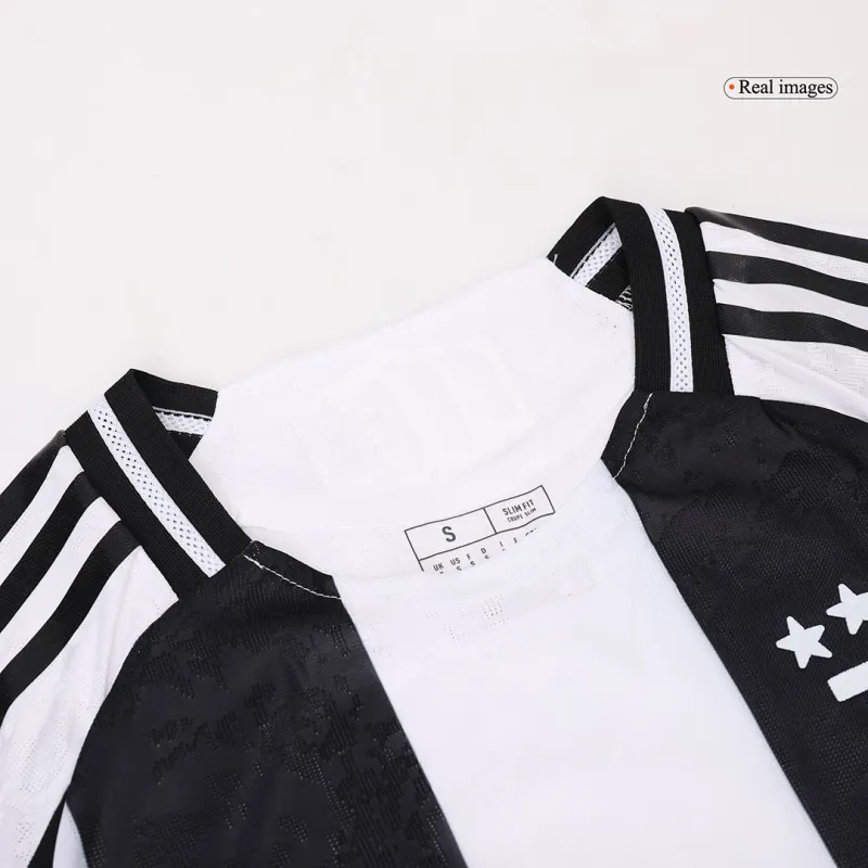 Juventus Home Save Children Sponsor Match Jersey Player Version 2024/25