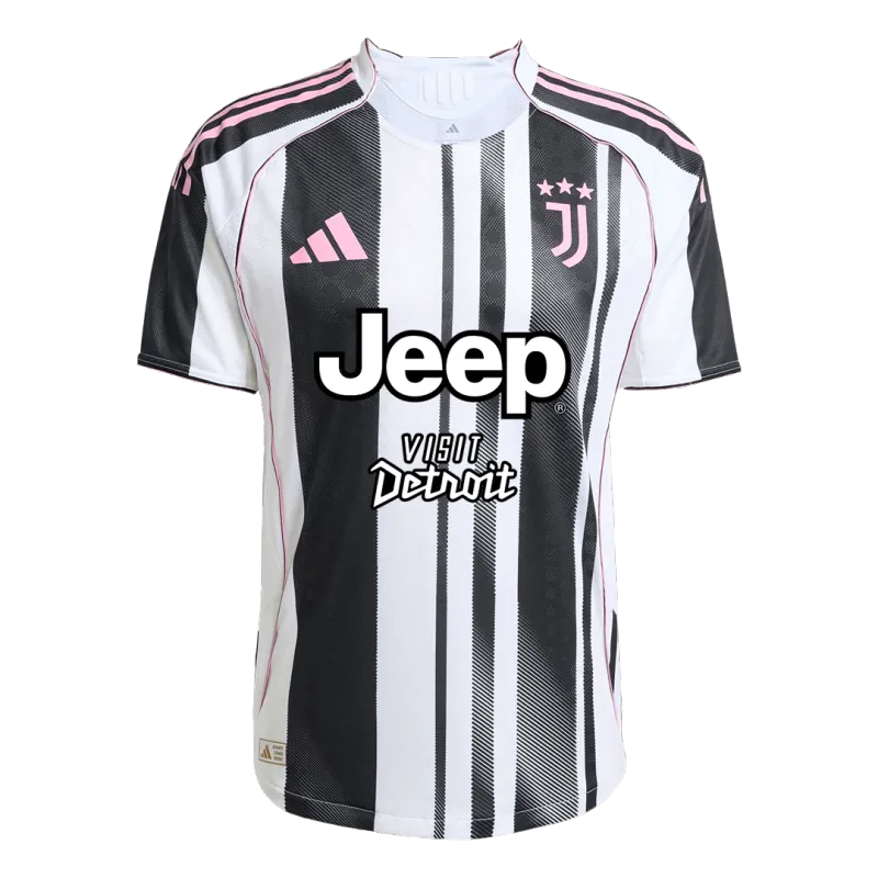 Juventus Home Authentic Soccer Jersey 2025/26