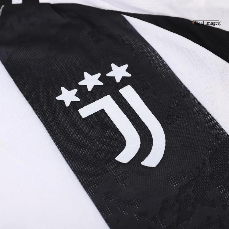 Juventus Home Save Children Sponsor Match Jersey Player Version 2024/25
