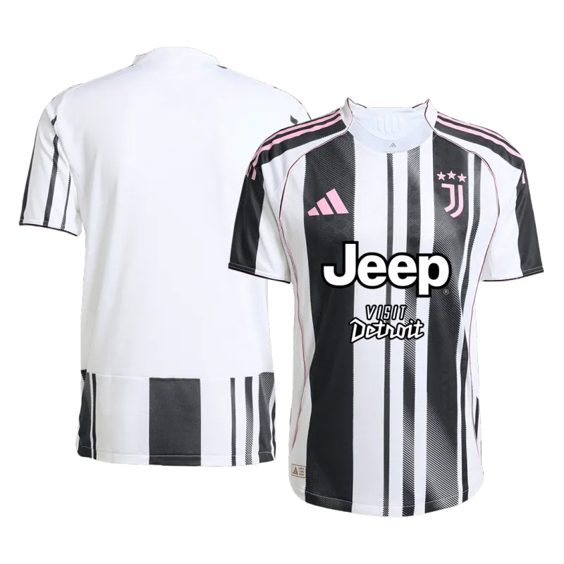 Juventus Home Authentic Soccer Jersey 2025/26