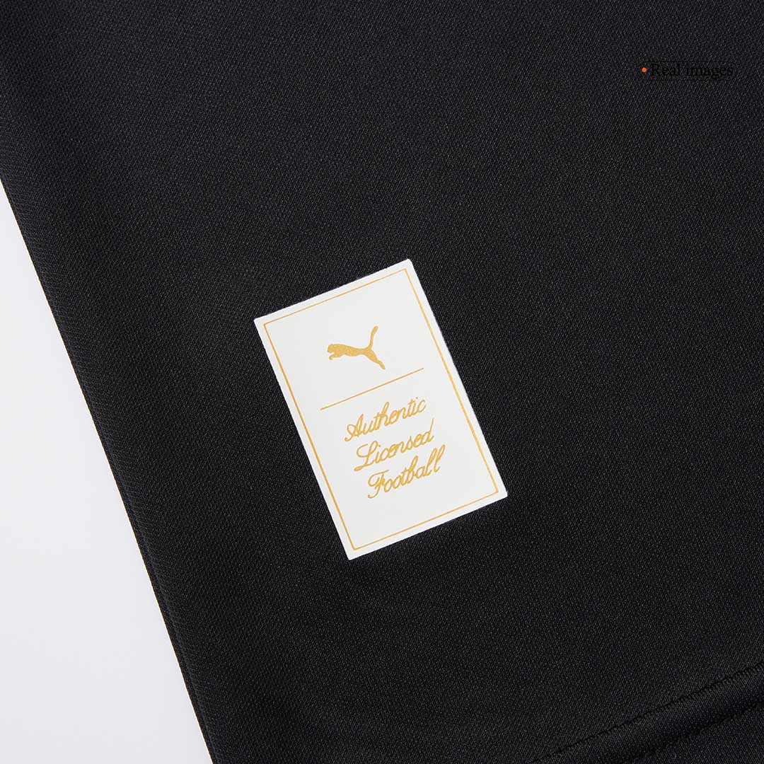 AC Milan Goalkeeper Long Sleeve Soccer Jersey 2024/25 Black   125th Anniversary