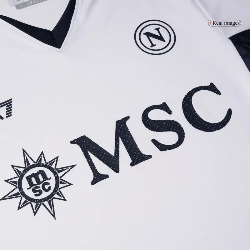 LUKAKU #11 Napoli Away Authentic Soccer Jersey 2024/25