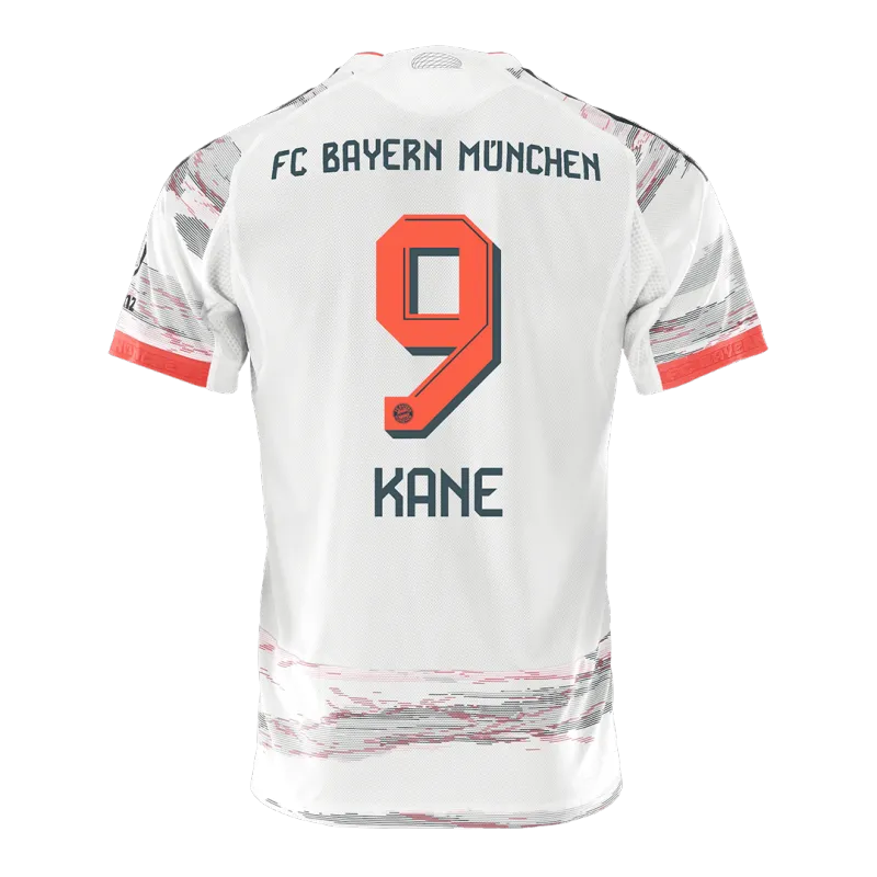 KANE #9 Bayern Munich Away Authentic Soccer Jersey 2025/26