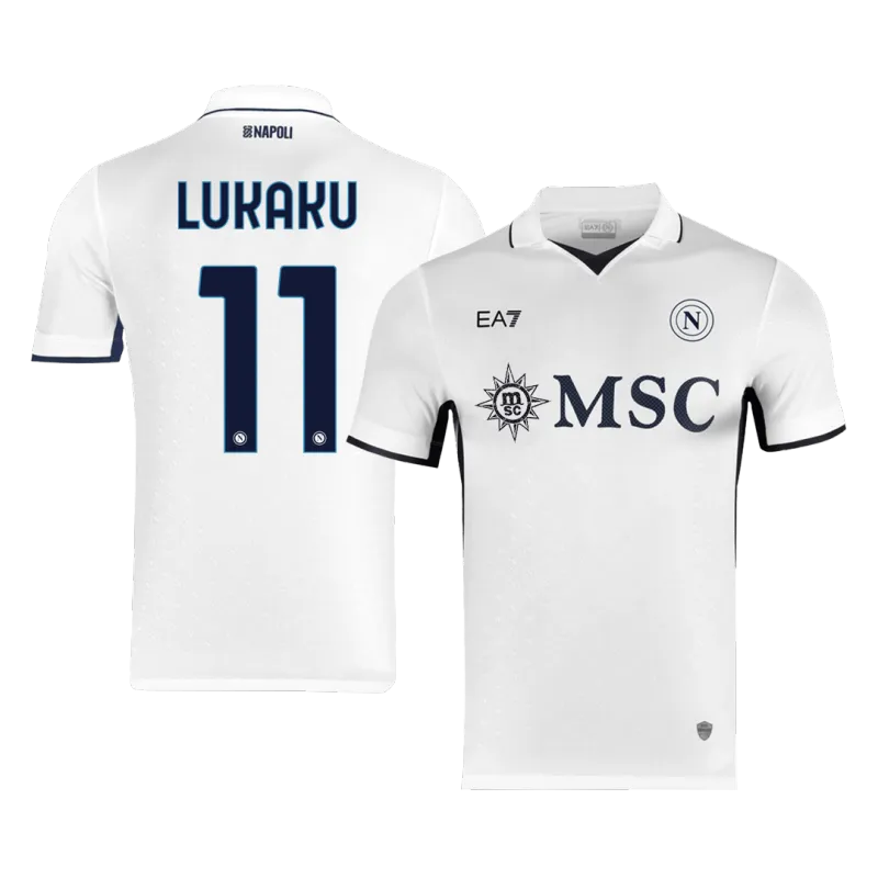 LUKAKU #11 Napoli Away Authentic Soccer Jersey 2024/25