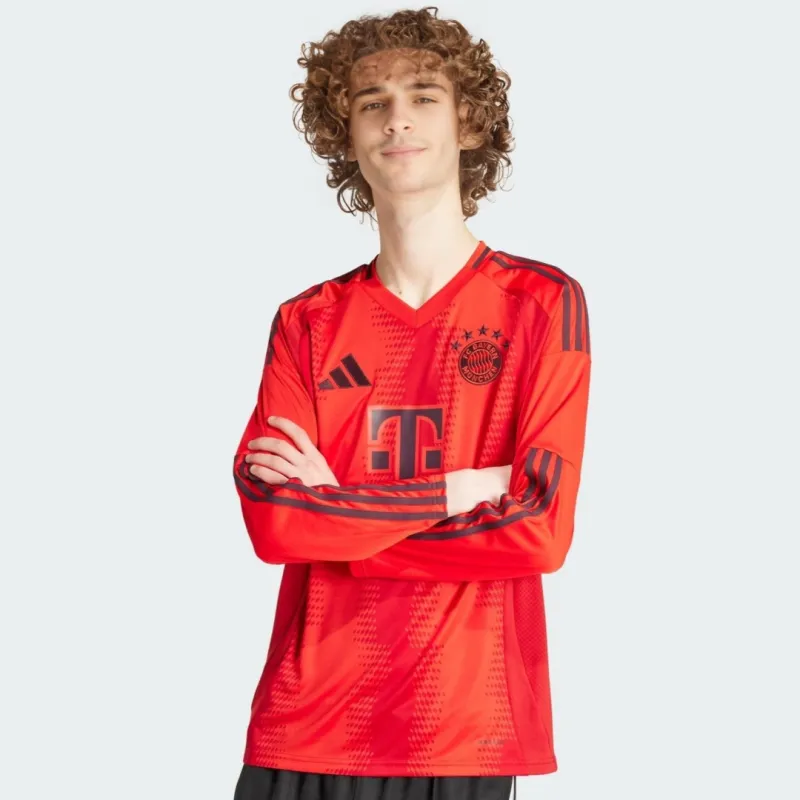 Bayern Munich Home Long Sleeve Soccer Jersey 2024/25