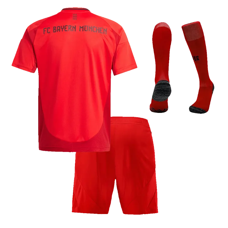 Bayern Munich Home Kids Soccer Jerseys Full Kit 2024/25