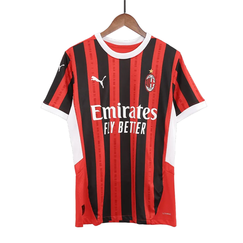PULISIC #11 AC Milan Home Authentic Soccer Jersey 2024/25