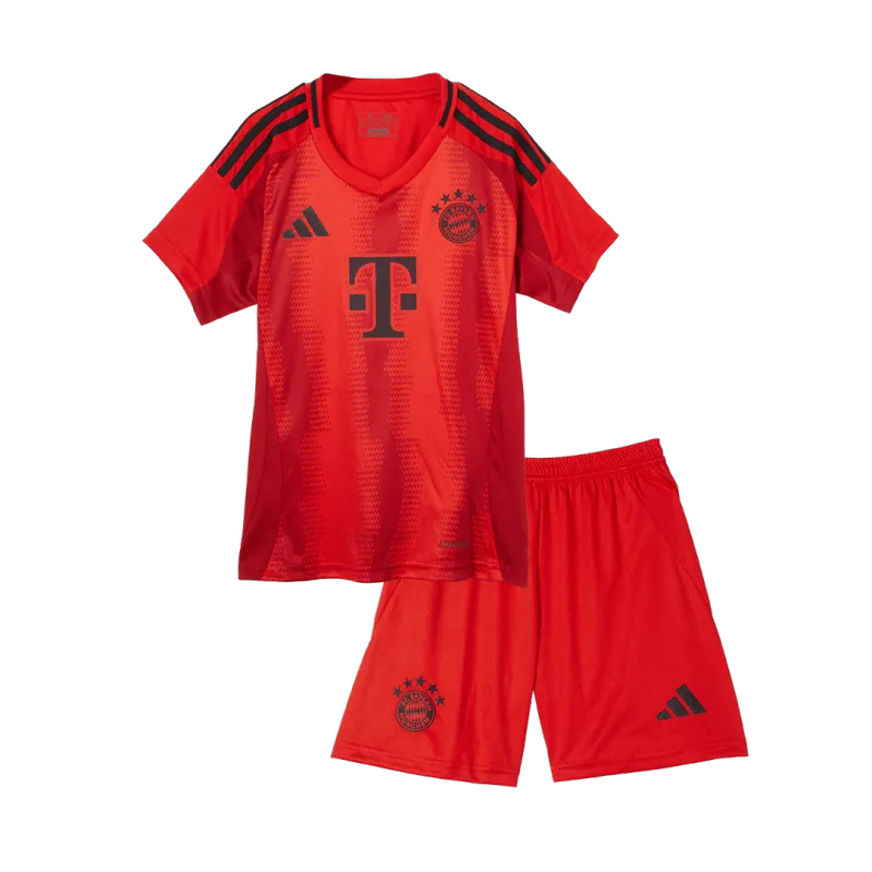 Bayern Munich Home Kids Soccer Jerseys Full Kit 2024/25