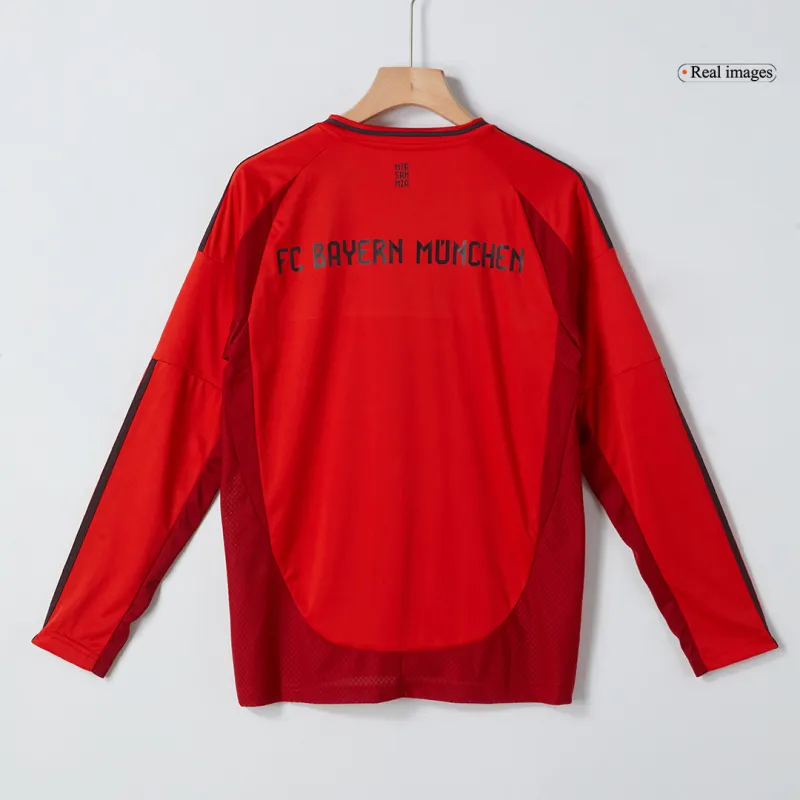 Bayern Munich Home Long Sleeve Soccer Jersey 2024/25
