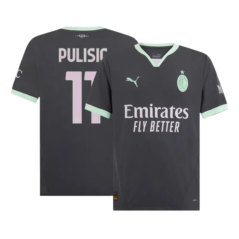 PULISIC #11 AC Milan Third Away Soccer Jersey 2024/25