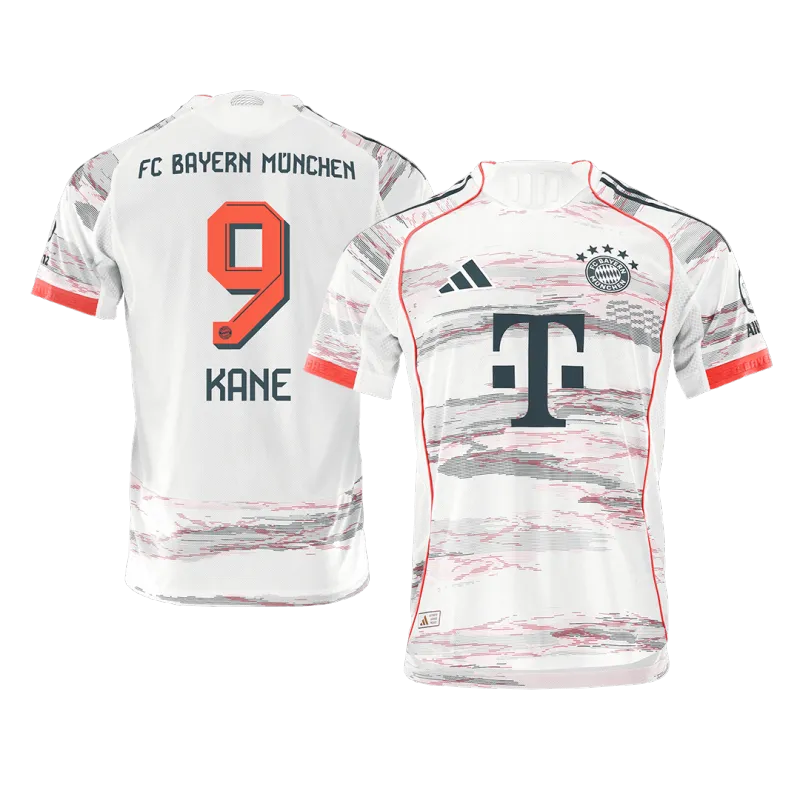 KANE #9 Bayern Munich Away Authentic Soccer Jersey 2025/26