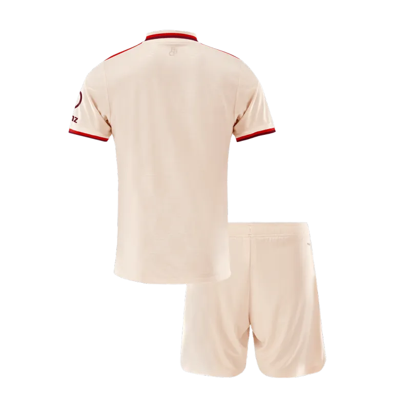 Bayern Munich Third Away Kids Soccer Jerseys Kit 2024/25   UCL