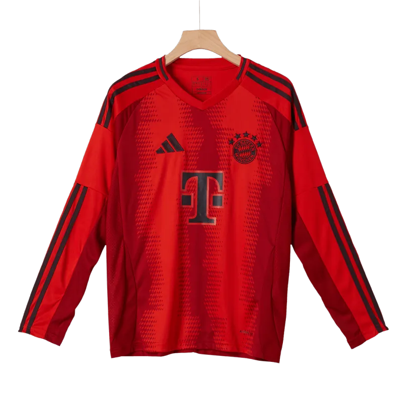 Bayern Munich Home Long Sleeve Soccer Jersey 2024/25