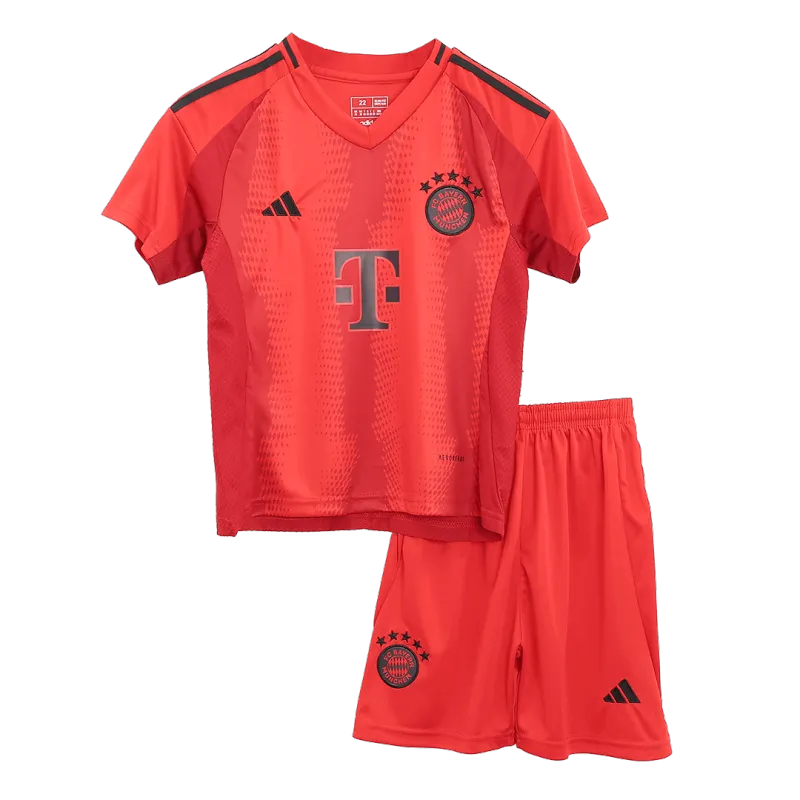 Bayern Munich Home Kids Soccer Jerseys Kit 2024/25