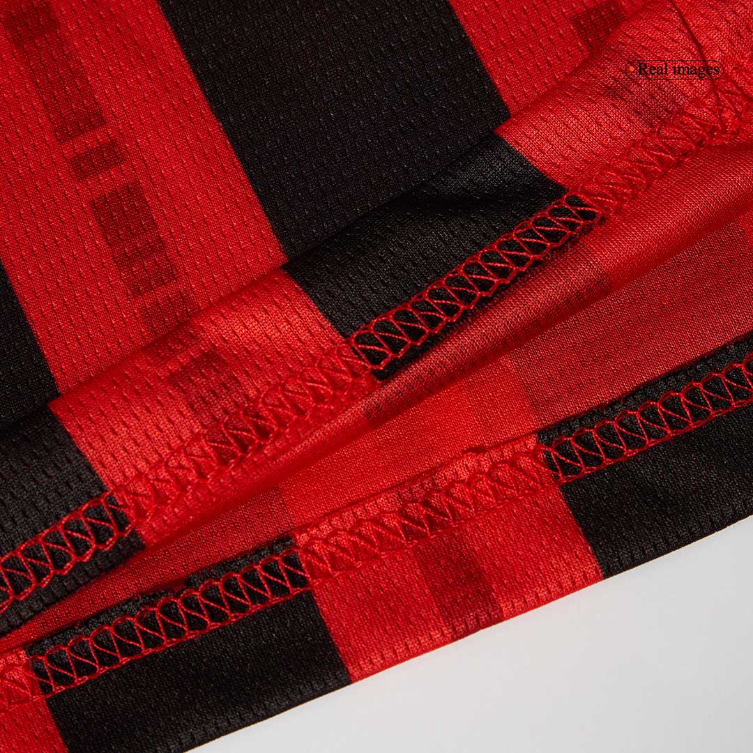 AC Milan Home Long Sleeve Soccer Jersey 2024/25