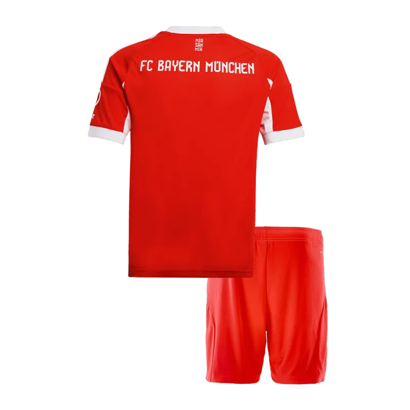 Bayern Munich Home Kids Soccer Jerseys Kit 2025/26