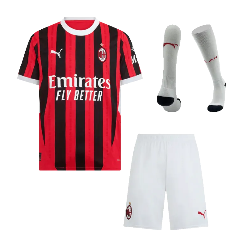AC Milan Home Jerseys Full Kit 2024/25