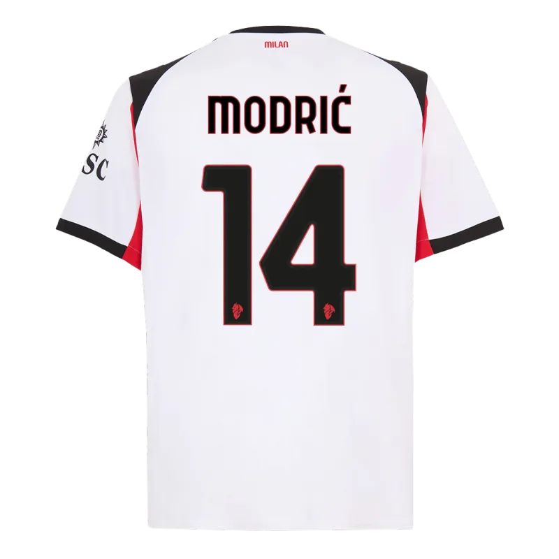 MODRIĆ #14 AC Milan Away Soccer Jersey 2025/26