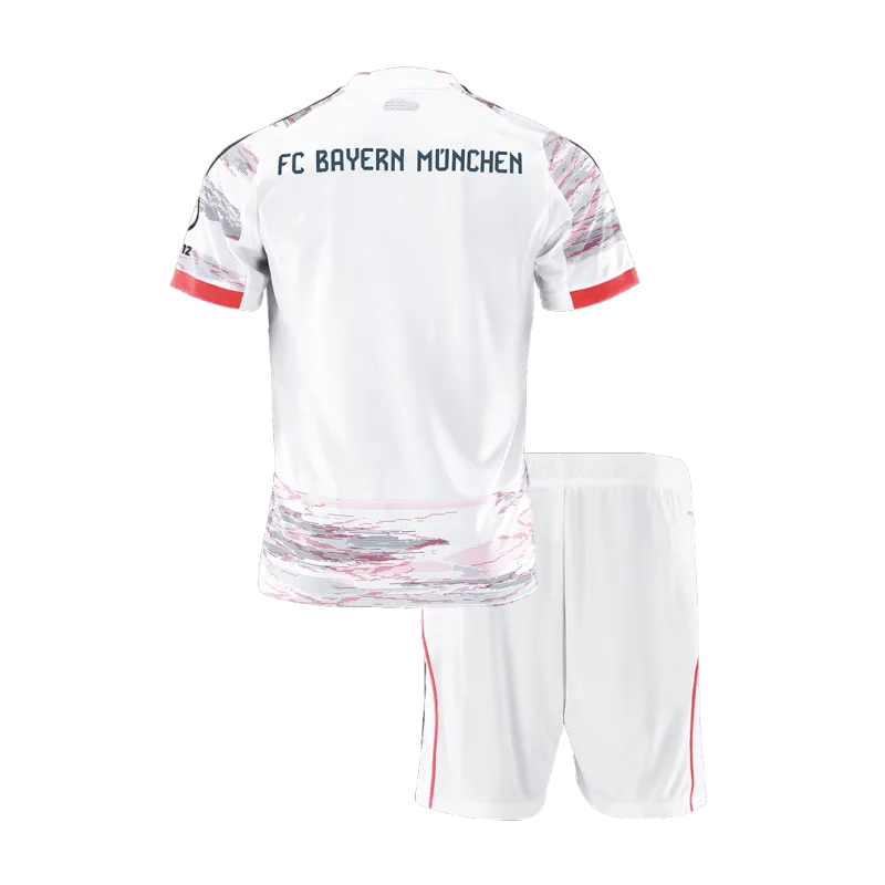 Bayern Munich Away Kids Soccer Jerseys Kit 2025/26
