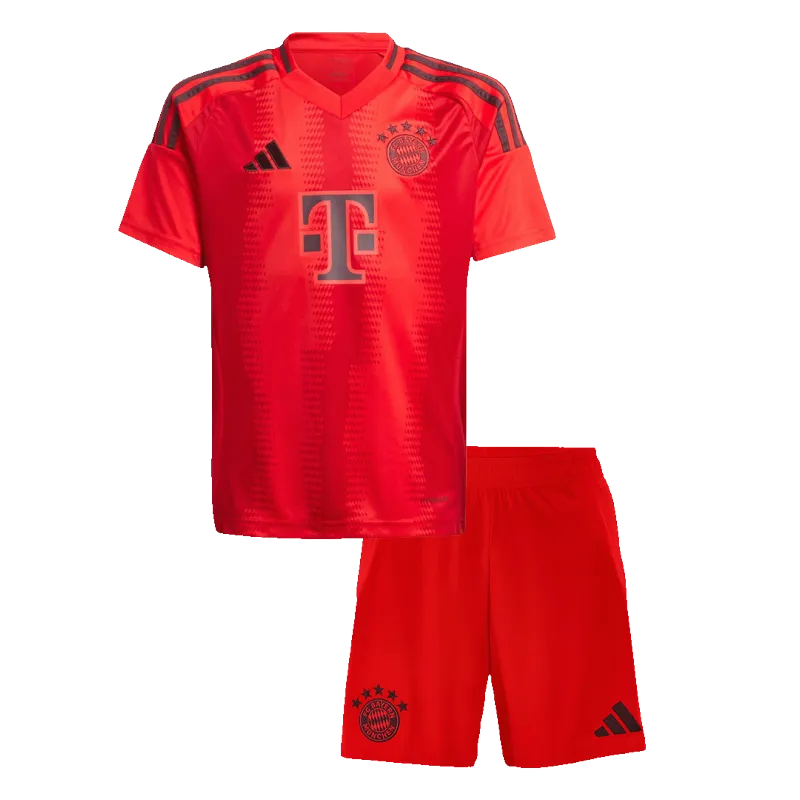 Bayern Munich Home Kids Soccer Jerseys Kit 2024/25