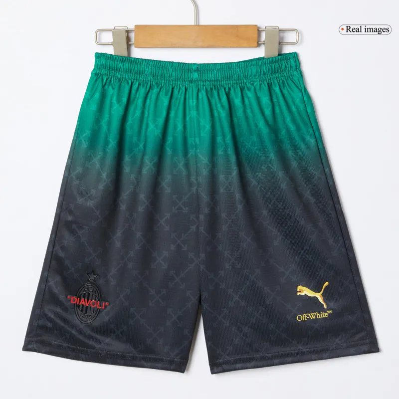 AC Milan Fourth Away Kids Soccer Jerseys Kit 2024/25