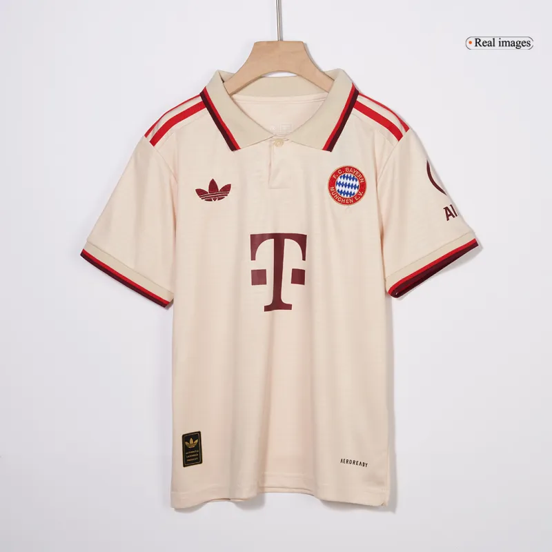 Bayern Munich Third Away Kids Soccer Jerseys Kit 2024/25   UCL