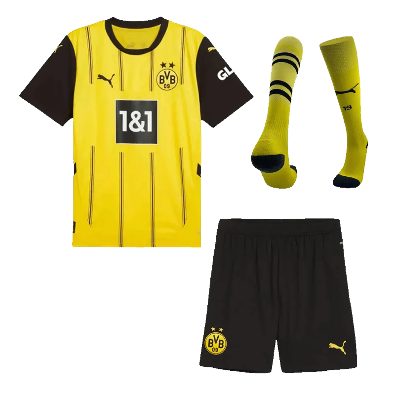 Borussia Dortmund Home Jerseys Full Kit 2024/25