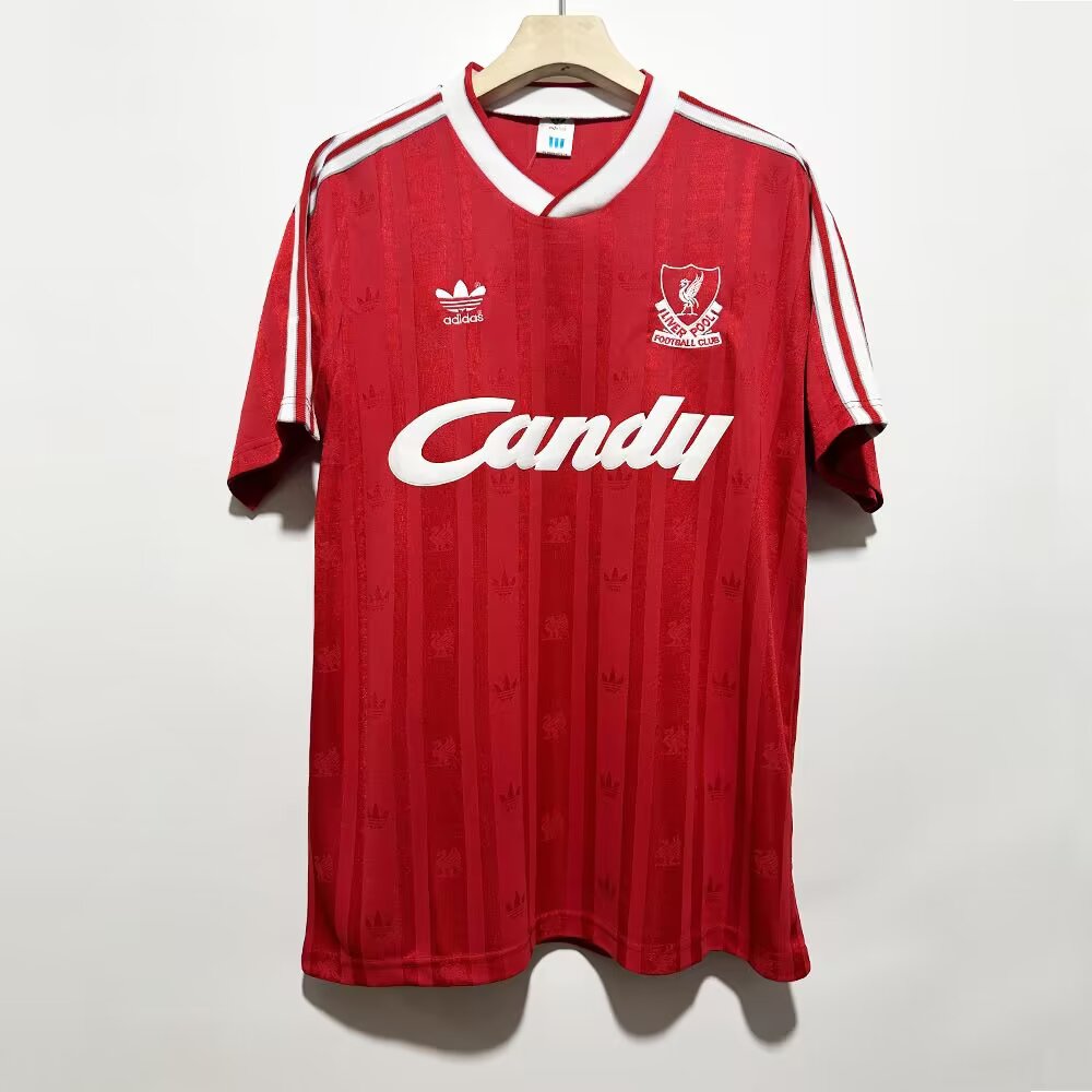 1988-1989 Liverpool home jerseys