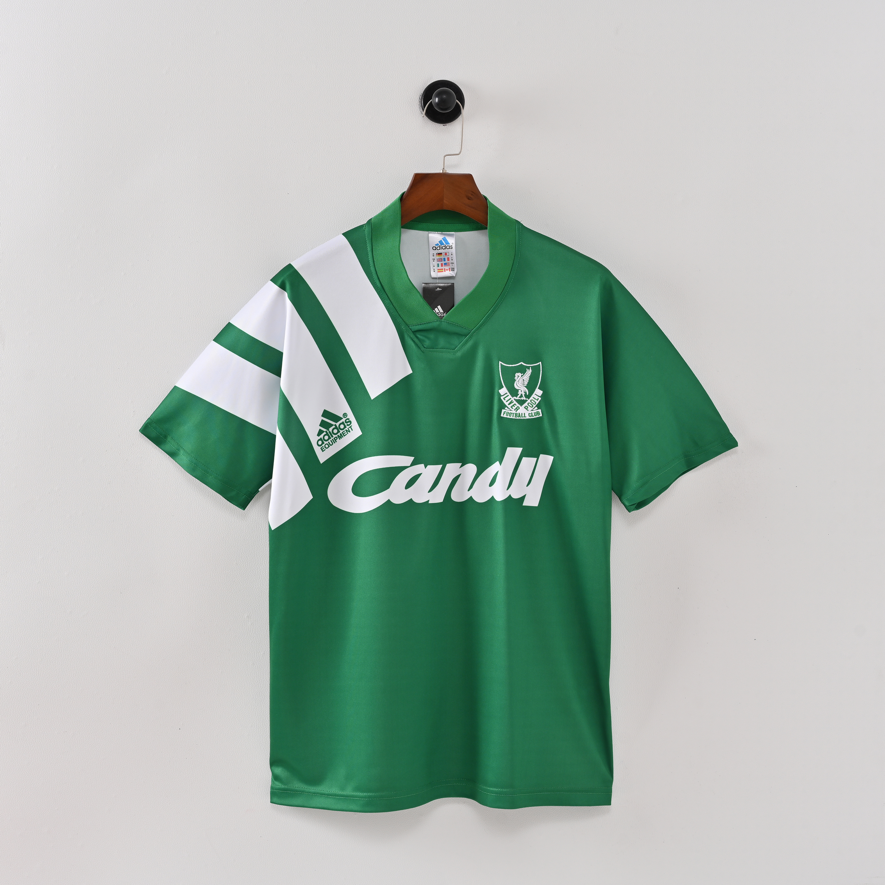 1991-1992 Liverpool away jerseys