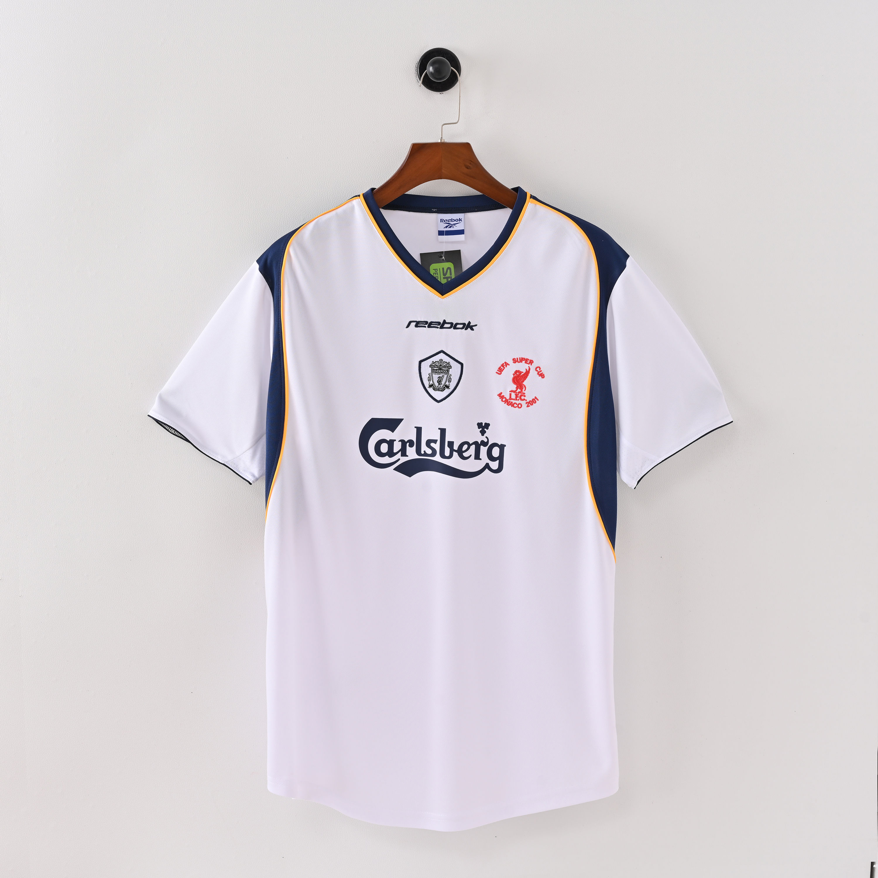 2001-2002 Liverpool away jerseys
