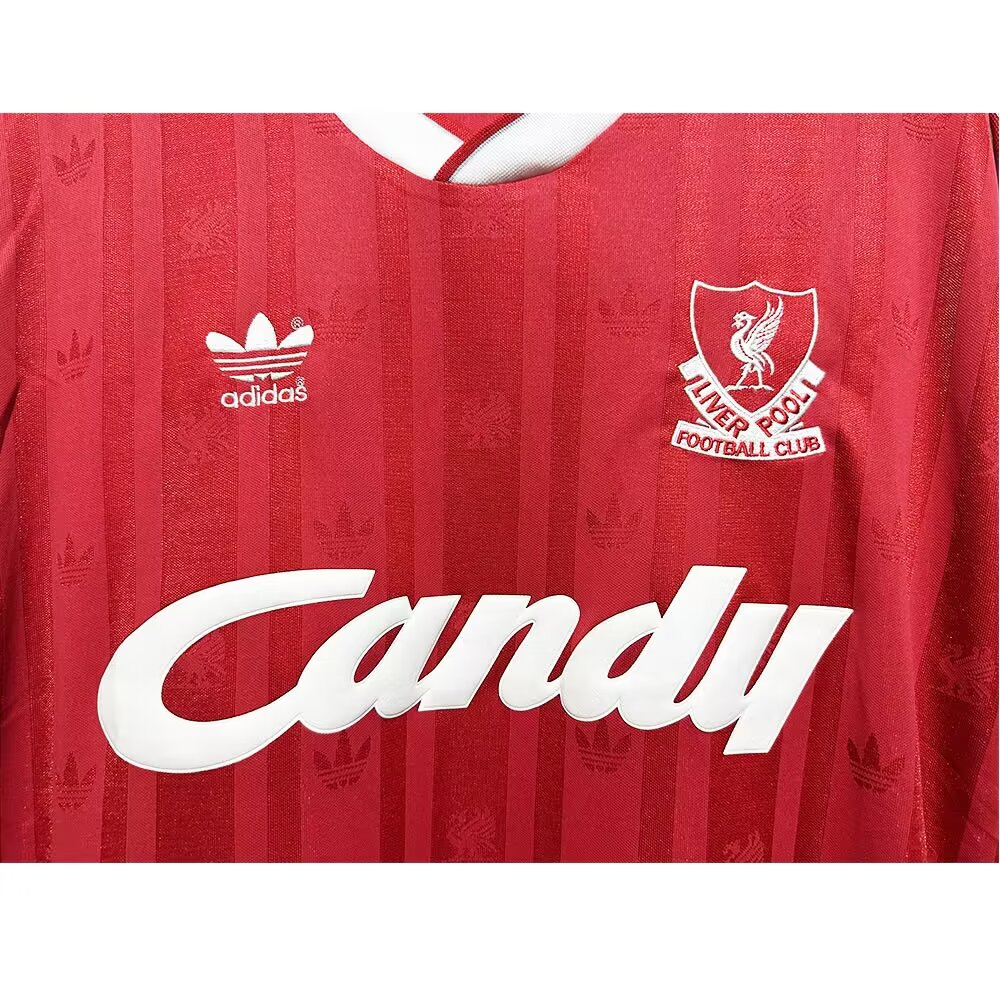 1988-1989 Liverpool home jerseys