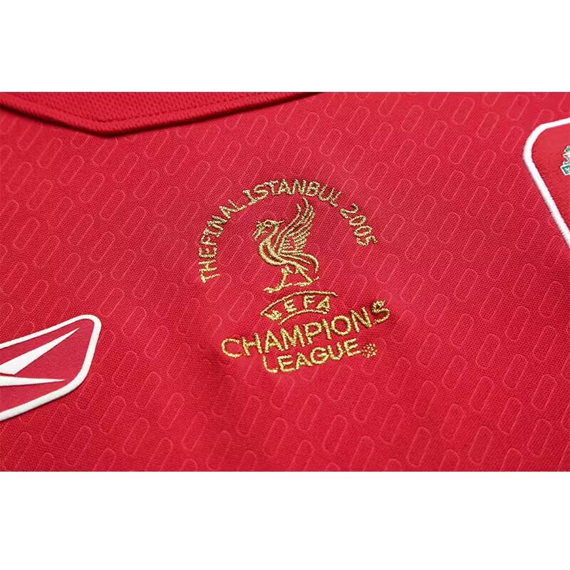 2005 Liverpool home jerseys